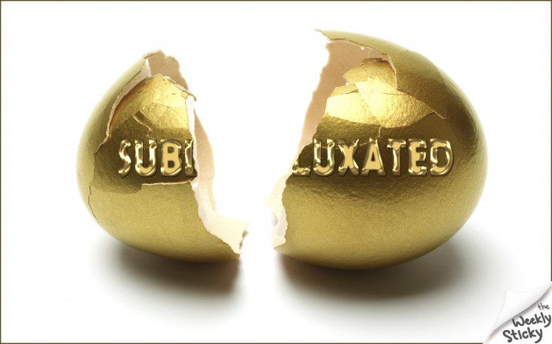 Subluxated Golden Egg