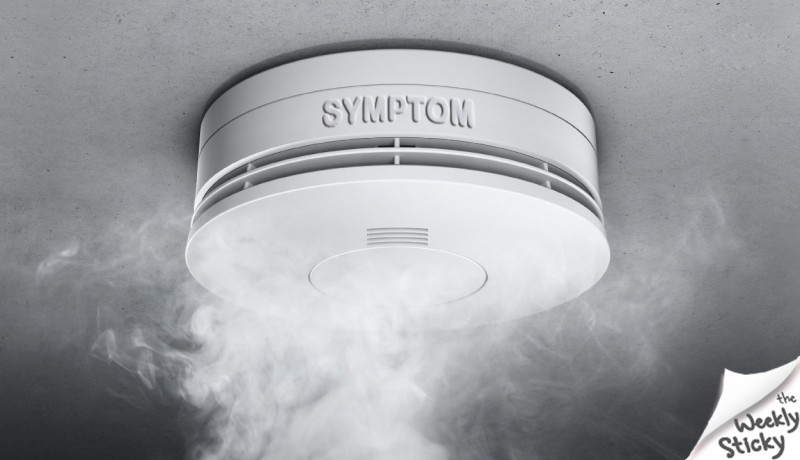 symptom smoke detector